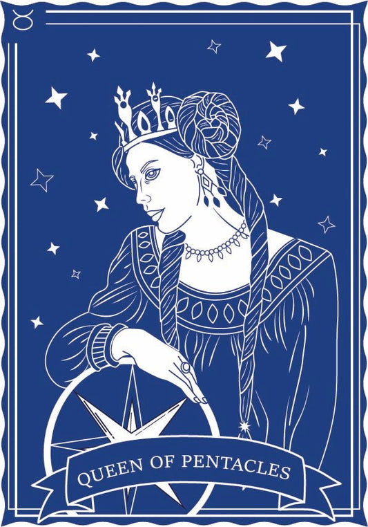 The Queen of Pentacles in tarot - MOGI