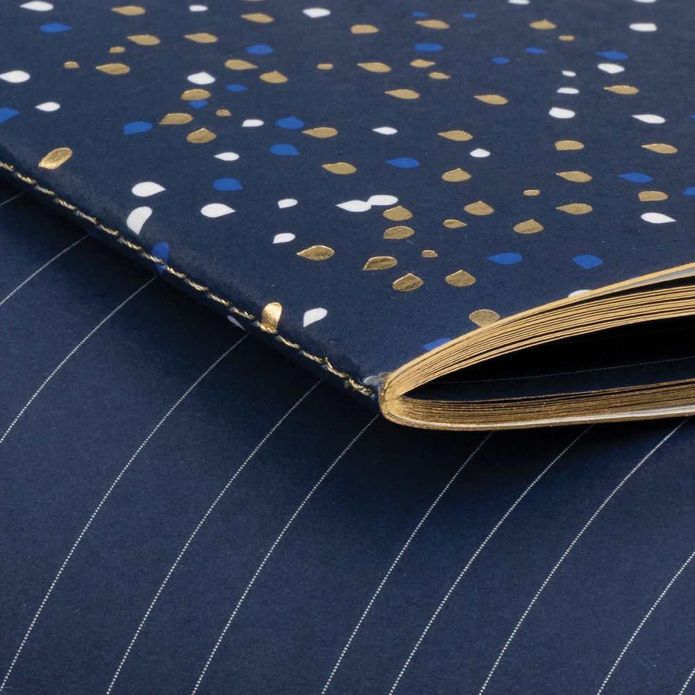NOTEBOOK GOLDEN NIGHT - Stationery - MOGI - The Luxury Italian Coffee
