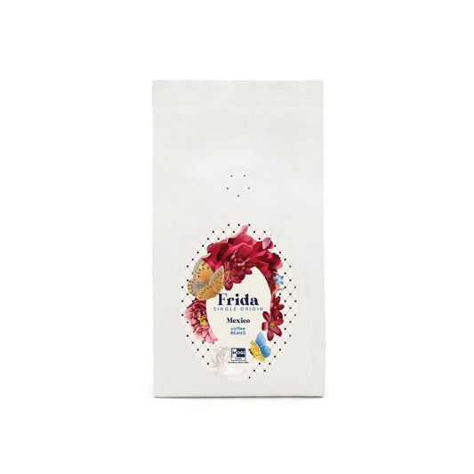 MOGI Frida Beans single-origin Arabica coffee beans pack – rich and balanced flavour from Chiapas Mexico.