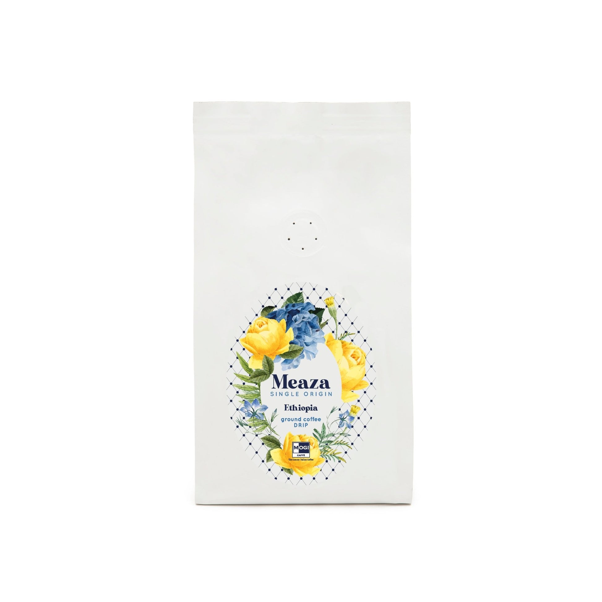 Meaza Drip ground coffee pack – Ethiopian single-origin Arabica drip coffee by MOGI.