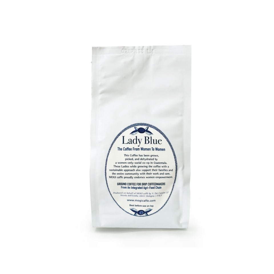 LADY BLUE BEANS - Whole beans coffee - MOGI - The Luxury Italian Coffee