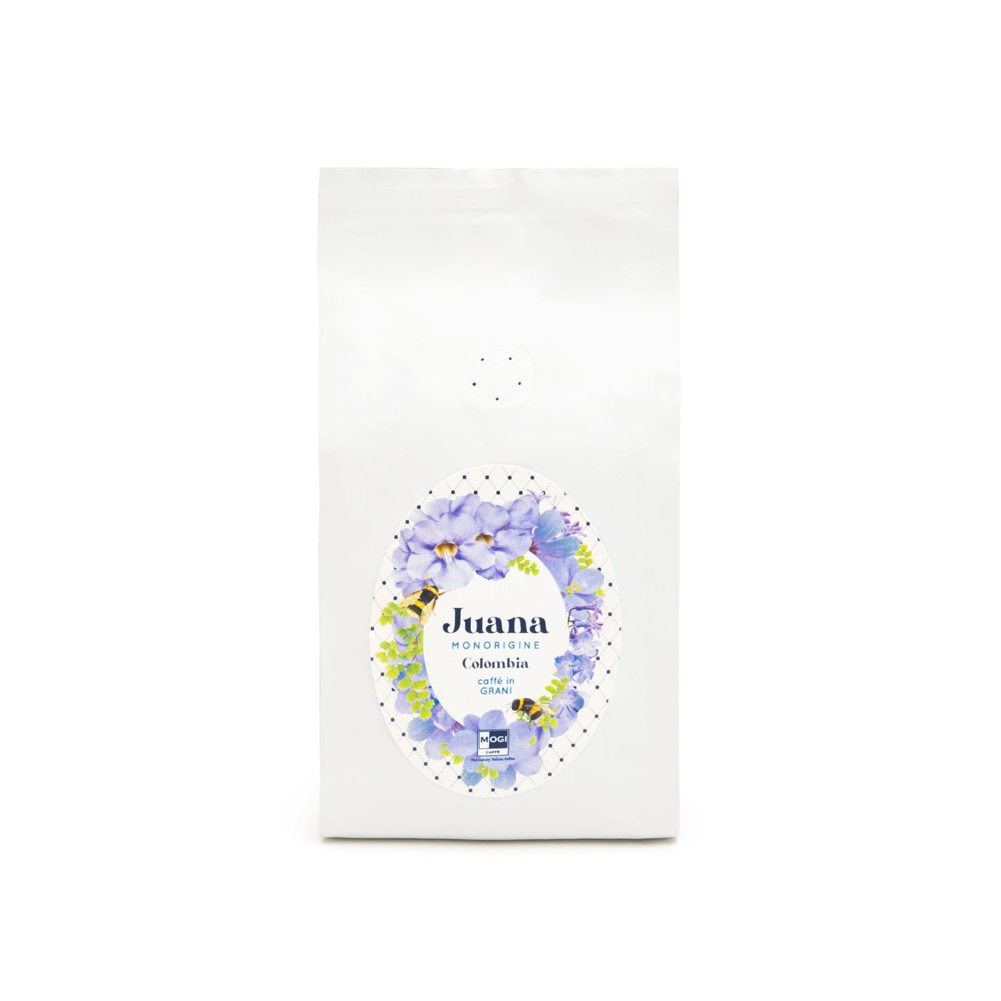 MOGI Juana Beans organic single-origin Arabica coffee beans pack – fruity and balanced flavour from Huila Colombia.
