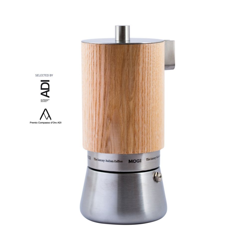 Exclusive MOGI moka pot.