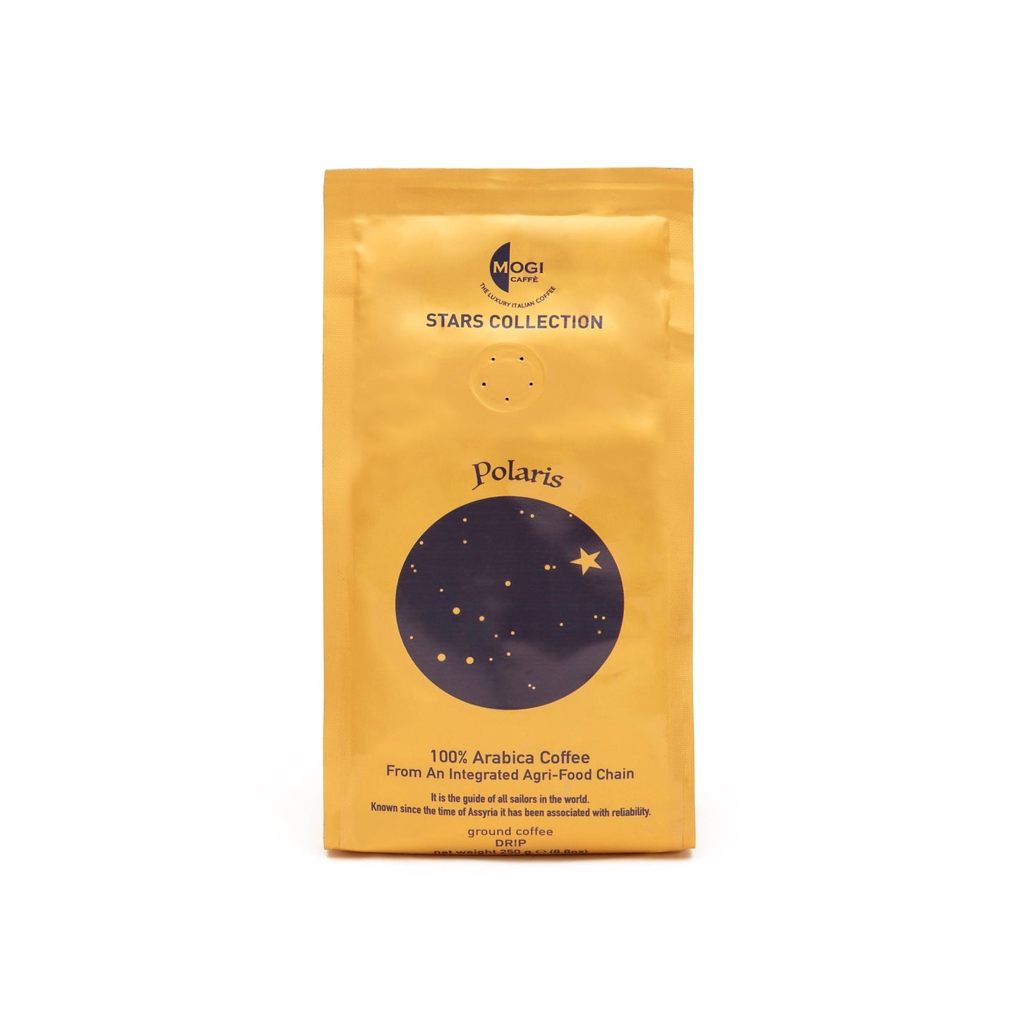 Polaris Drip ground coffee pack – 100% Arabica drip coffee by MOGI.