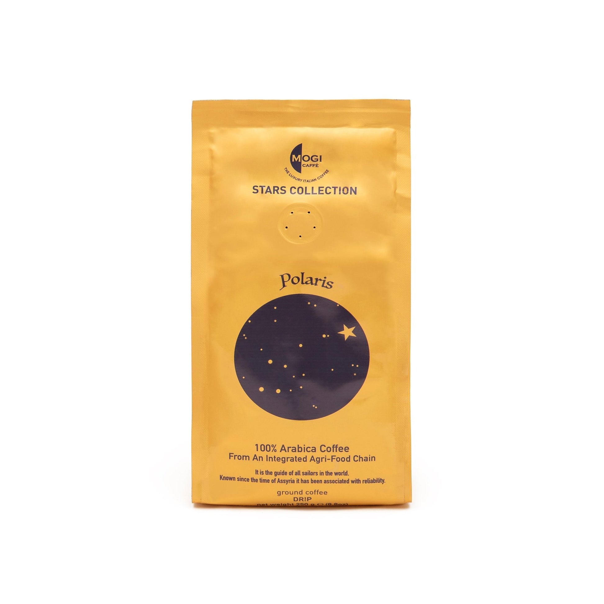 Polaris Drip ground coffee pack – 100% Arabica drip coffee by MOGI.